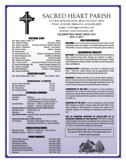 04/02/2017 Weekly Bulletin