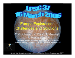 Europa Exploration: Challenges and Solutions