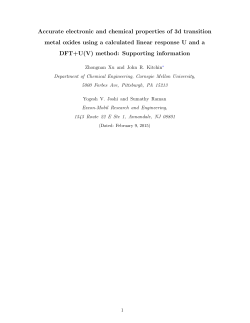 Accurate electronic and chemical properties of 3d
