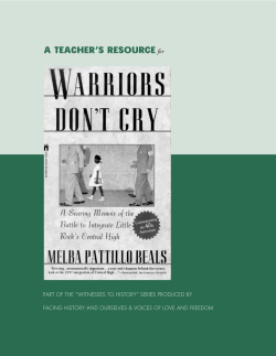 A TEACHER`S RESOURCE for