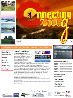 I WANT TO | INTERACTIVE MAP | VOICES | OUR TOWN Upcoming