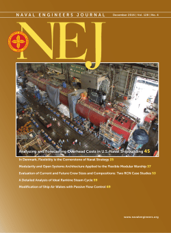 Naval Engineers Journal - Gryphon Technologies LC