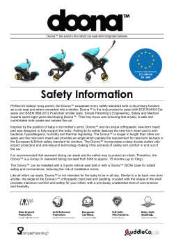 Safety Information