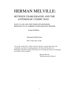 herman melville - Break Their Haughty Power