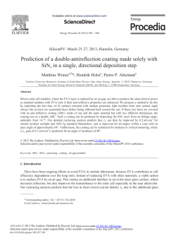 Prediction of a Double-antireflection Coating Made