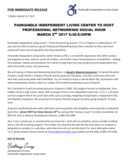 - Panhandle Independent Living Center