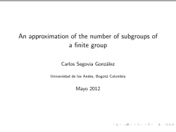 An approximation of the number of subgroups of a finite group