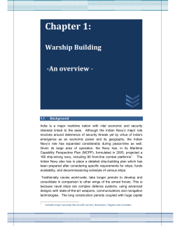 Chapter 1 &ndash; Warship Building