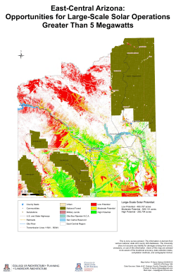 Graham-Greenlee Suitability Map for Large and Small Scale Solar