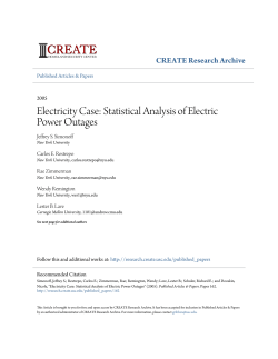 Electricity Case: Statistical Analysis of Electric Power