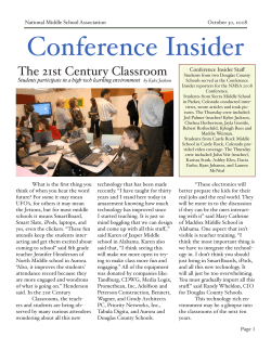 The Conference Insider - Association for Middle Level Education