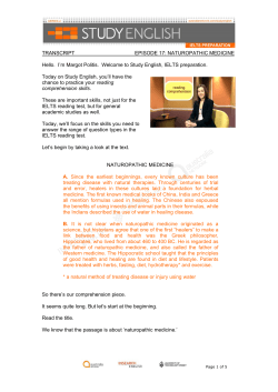 Study English - IELTS Preparation