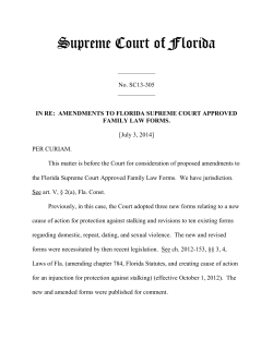 SC13-305 Opinion - Florida Supreme Court
