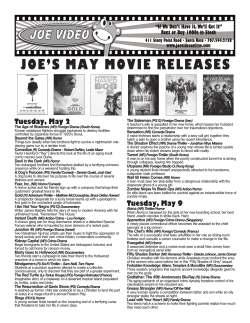 our May New Release Calendar here