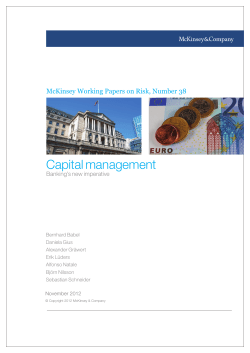Capital management