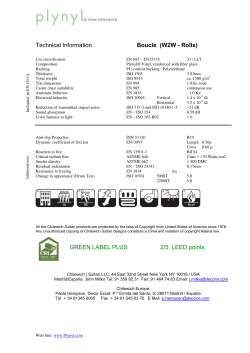 Technical Information Boucle (W2W