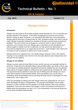 Nitrogen Inflation - Continental Tires