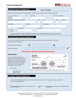 Payroll Worksheets.xlsx - Redlig Financial Services