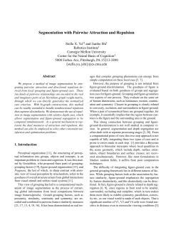 Segmentation with Pairwise Attraction and Repulsion