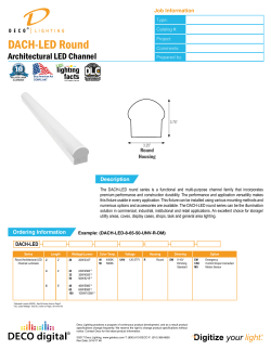 DACH-LED Round - Deco Lighting