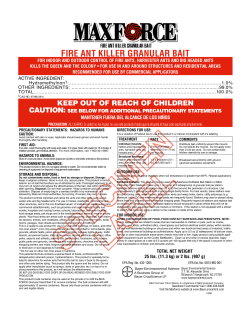 fire ant killer granular bait