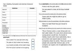 Francis was the girls name. He was asked to clean all the boys