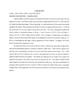 CASE BLURB People v. Byron Theus, 2016 IL App (4th