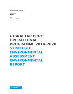 gibraltar erdf operational programme 2014