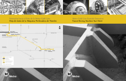 Tunnel Boring Machine Fact Sheet