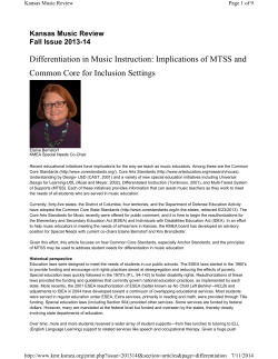 Bernstorf Differentiation KMR article