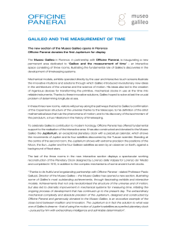 galileo and the measurement of time