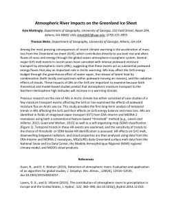 Atmospheric River Impacts on the Greenland Ice Sheet