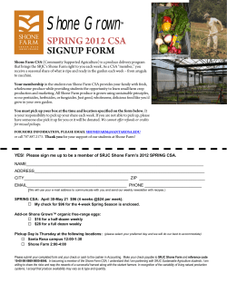 Shone Grown - Shone Farm