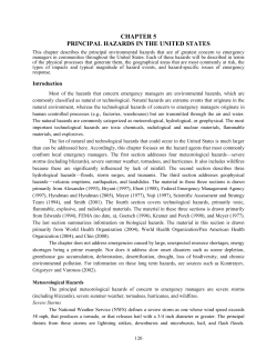 FEMA`s training manual - Conservation in a Changing Climate