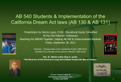 Assessing the Impact of the Elimination of Affirmative Action in