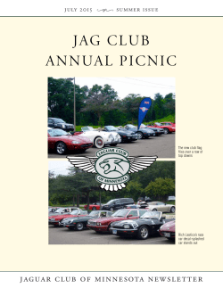 jag club annual picnic - The Jaguar Club of Minnesota