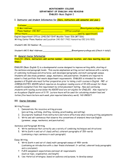 COREQUISITES: RD095 (which requires an Accuplacer reading