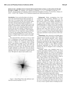 RESULTS OF A HUBBLE SPACE TELESCOPE SEARCH FOR