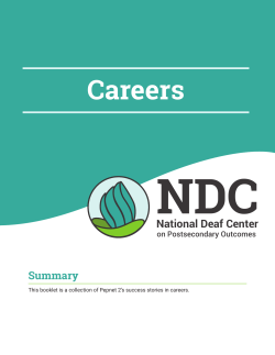 Careers - National Deaf Center
