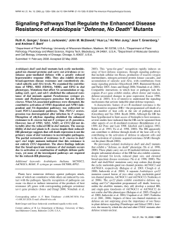 Signaling Pathways That Regulate the Enhanced Disease