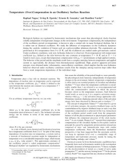 Temperature (Over) Compensation in an Oscillatory Surface Reaction