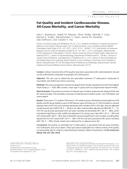 Fat Quality and Incident Cardiovascular Disease, All