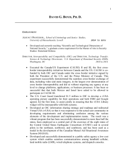 Following is the text of the nomination for Presidential Rank Award