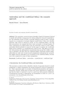 Antirealism and the conditional fallacy: the semantic approach