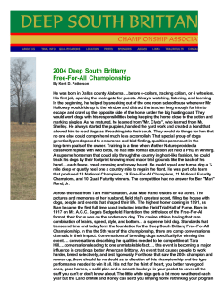 2004 Deep South Brittany Free-For