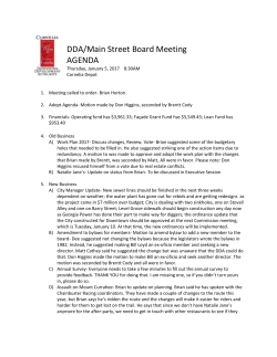 Minutes - City of Cornelia