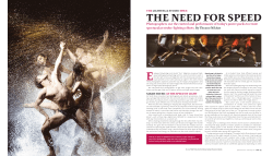 the need for speed