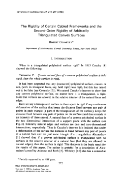 The Rigidity of Certain Cabled Frameworks and