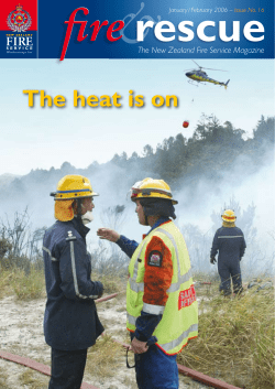 The heat is on - New Zealand Fire Service