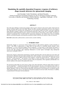 Simulating the spatially-dependent frequency response of